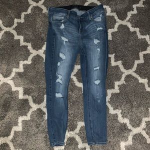 torrid bombshell skinny distressed 12 extra short